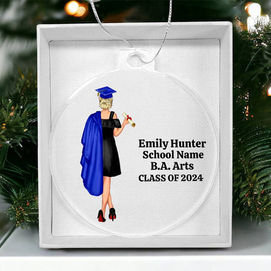 Personalized Graduation Acrylic Ornament