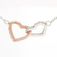 To Our Lovely Granddaughter - Interlocking Hearts Necklace-FashionFinds4U