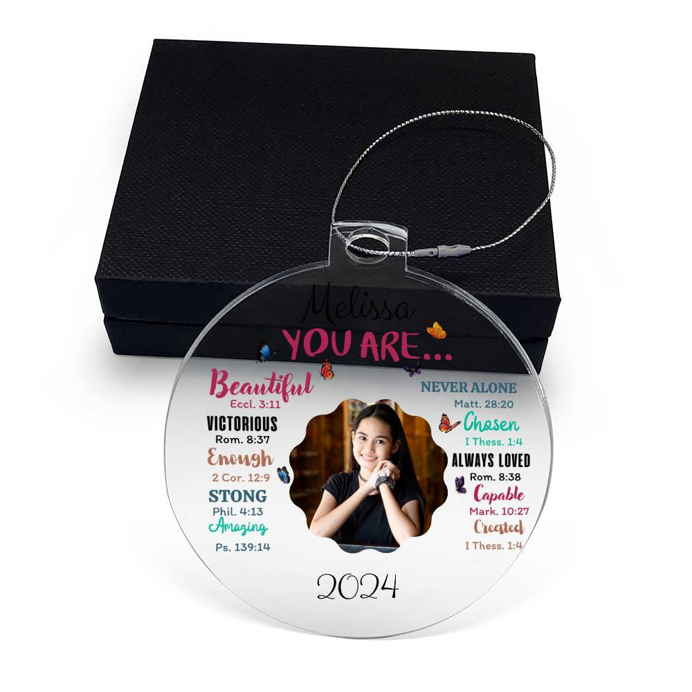 Personalized You Are Christmas Ornament