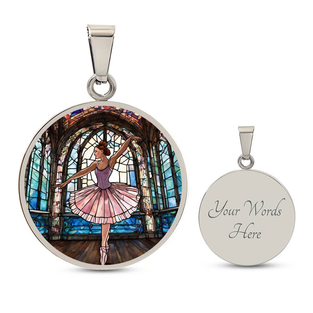 Ballerina Necklace Gift-[product type]