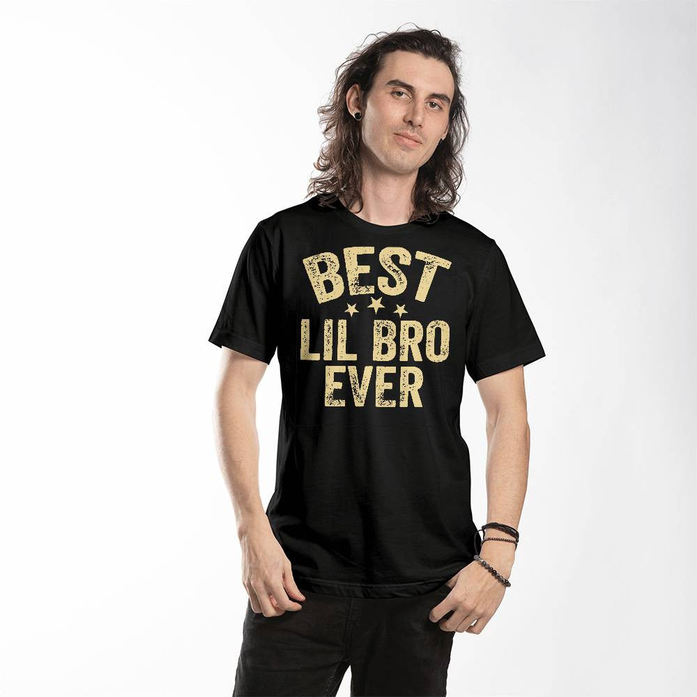 Best Lil Bro Ever Mens T-Shirt