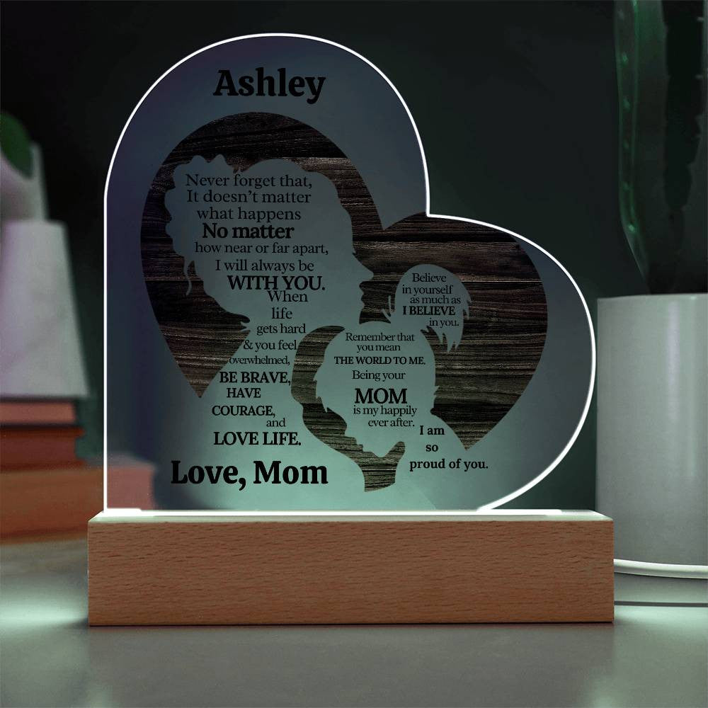 Daughter Acrylic Plaque Gift