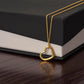 6th Grade Graduation Gift Gold Heart Necklace
