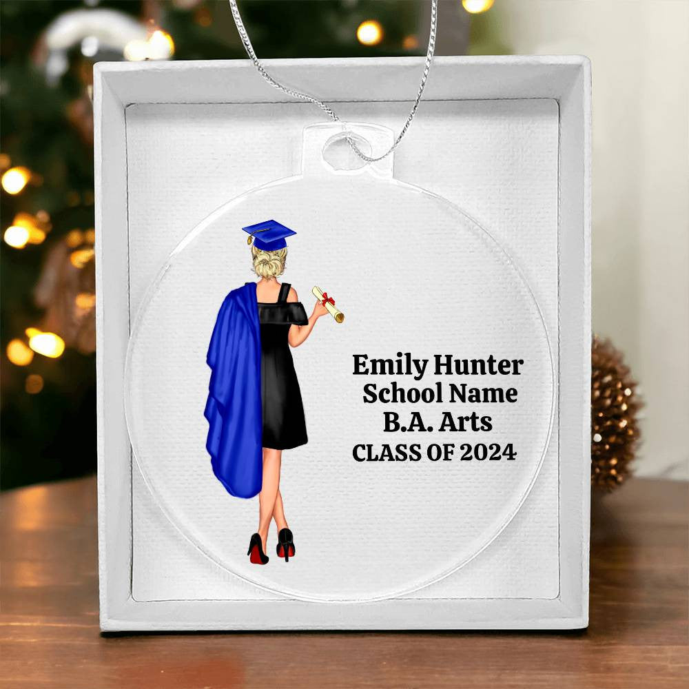 Personalized Graduation Acrylic Ornament