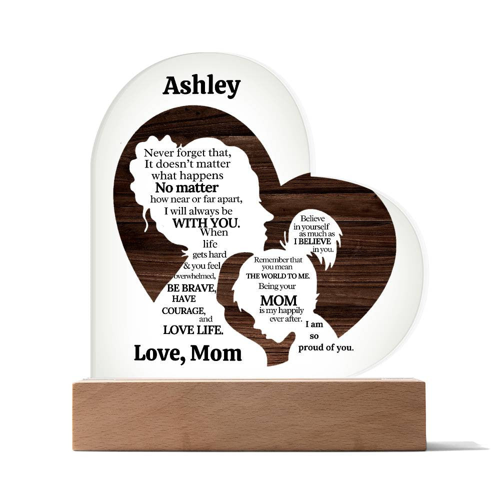 Daughter Acrylic Plaque Gift