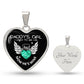 Daddy's Girl I Used To Be His Angel Now He's Mine Heart Pendant