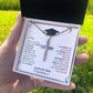 Class of 2024 Engraved Cross Necklace Graduation Gift