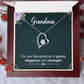 Grandma Grace Heart Necklace Gift