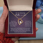 Mother in Law Heart Necklace Gift