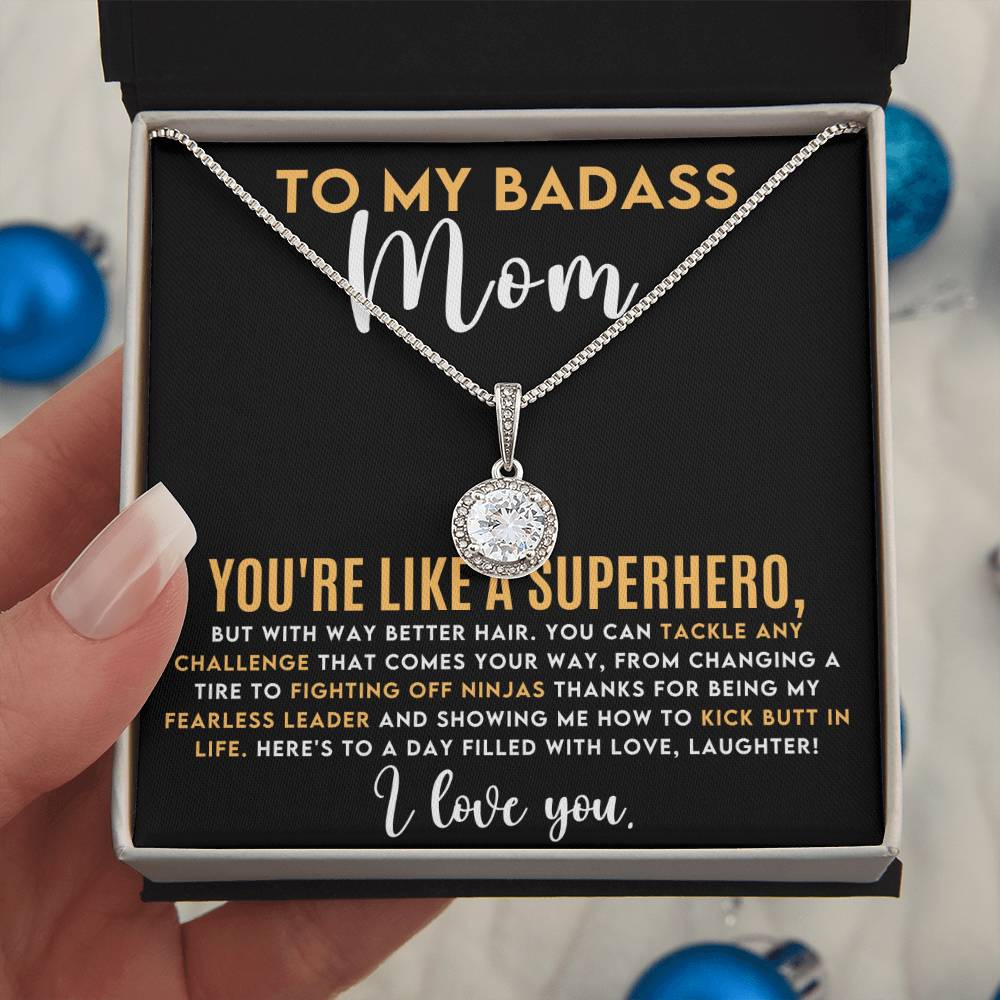 Badass mom  Hope Necklace Gift