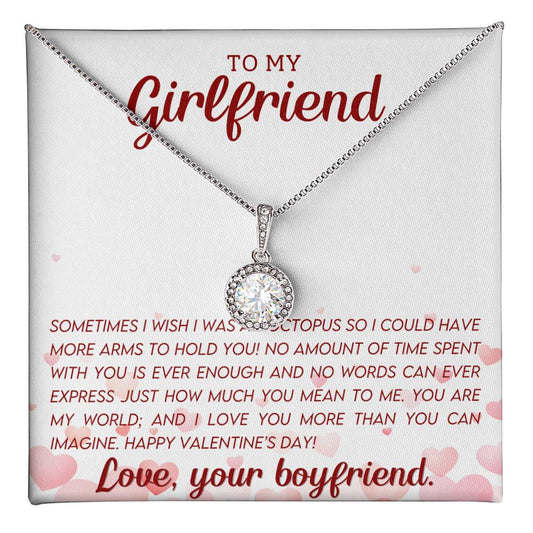 Girlfriend Valentines Day Hope Necklace Gift