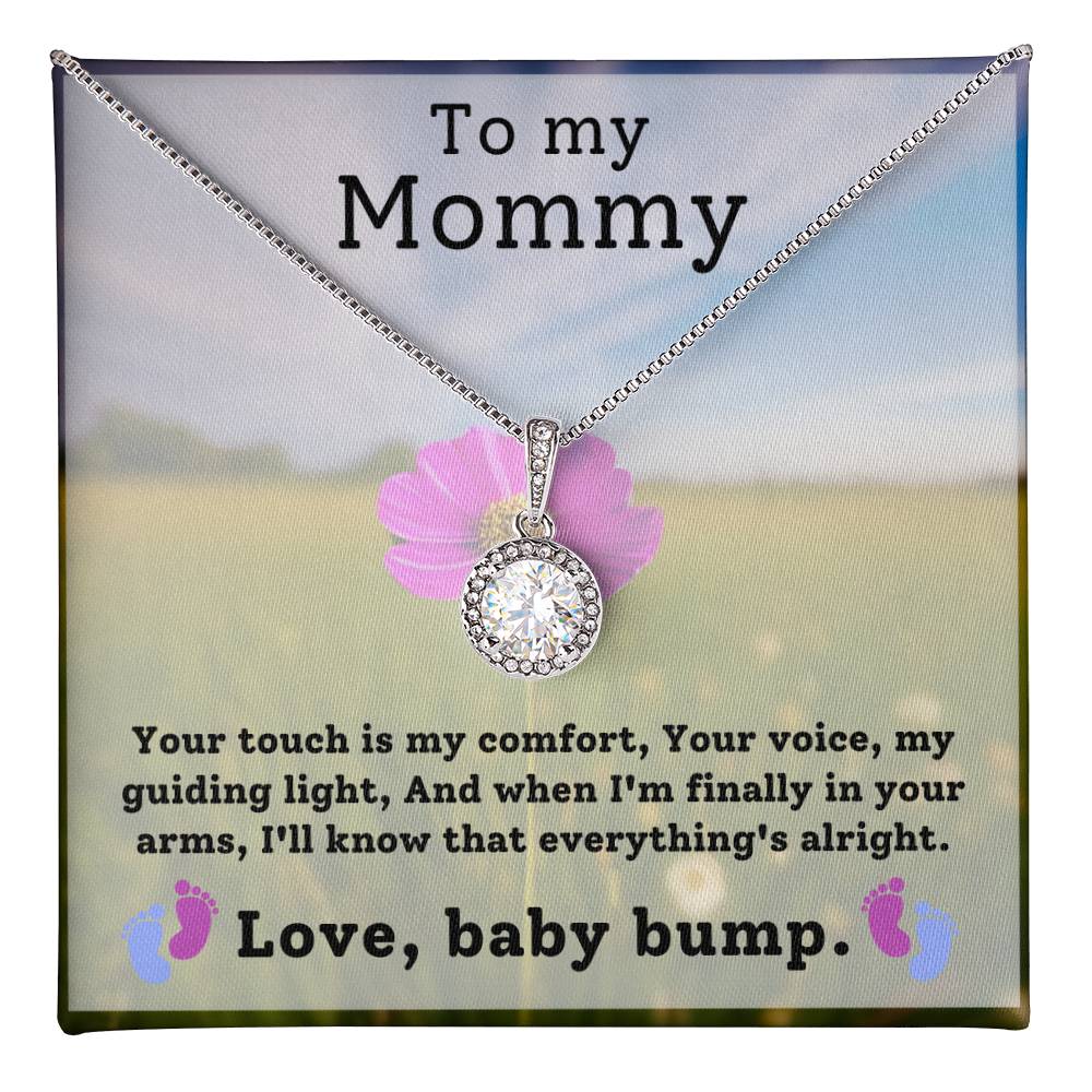 Mommy from Baby Bump Hope Necklace Gift