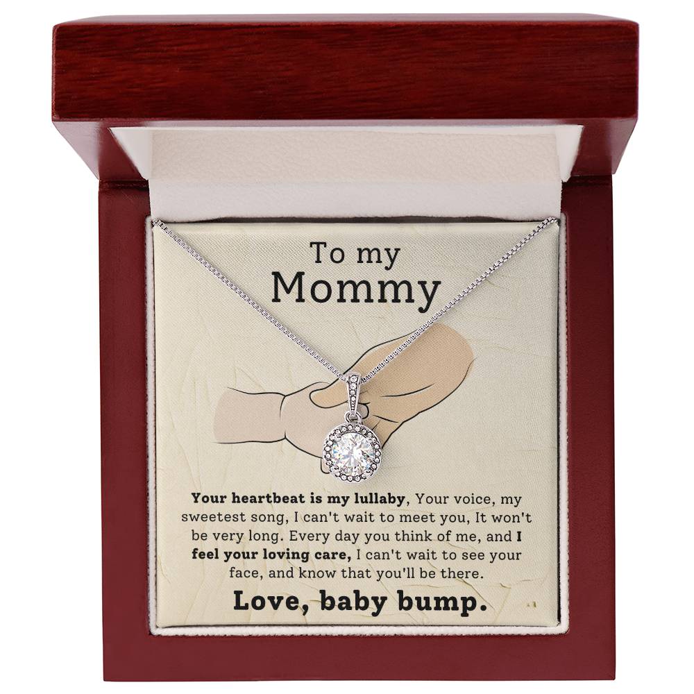 Mom from Baby Bump Hope Necklace Gift