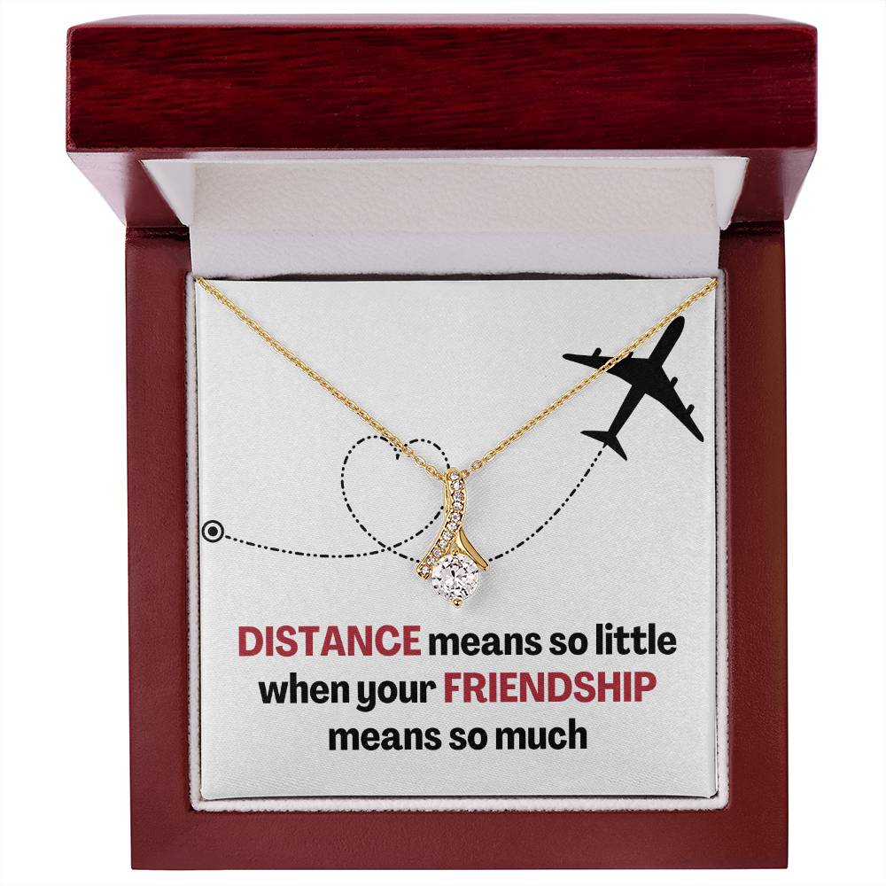 Distance Friendship Alluring Beauty Necklace