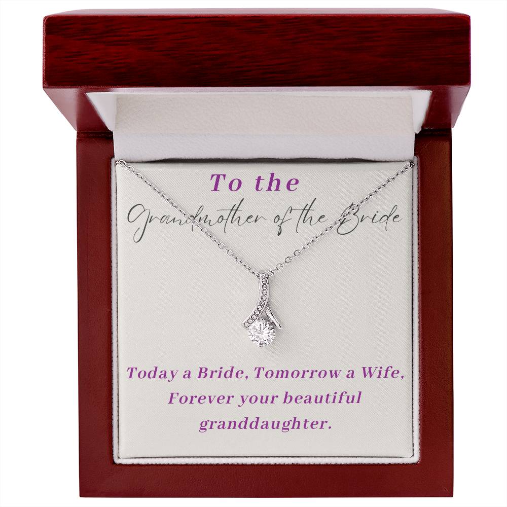 Grandmother of The Bride Alluring Beauty Necklace