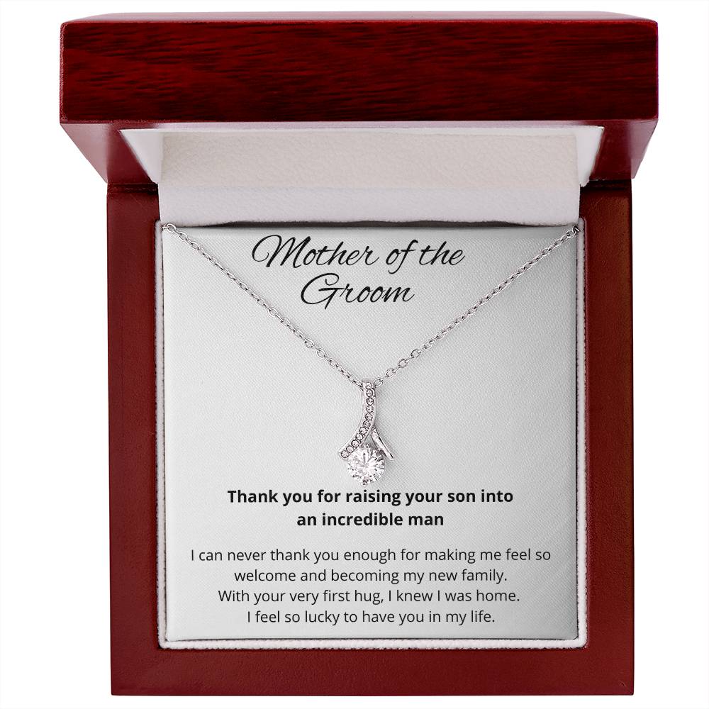 Mother of the Groom From Bride Alluring Beauty Necklace