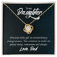 Daughter Pride Knot Necklace