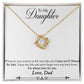 Daughter Journey Knot Necklace
