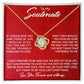 Soulmate Through My Eyes Love Knot Necklace
