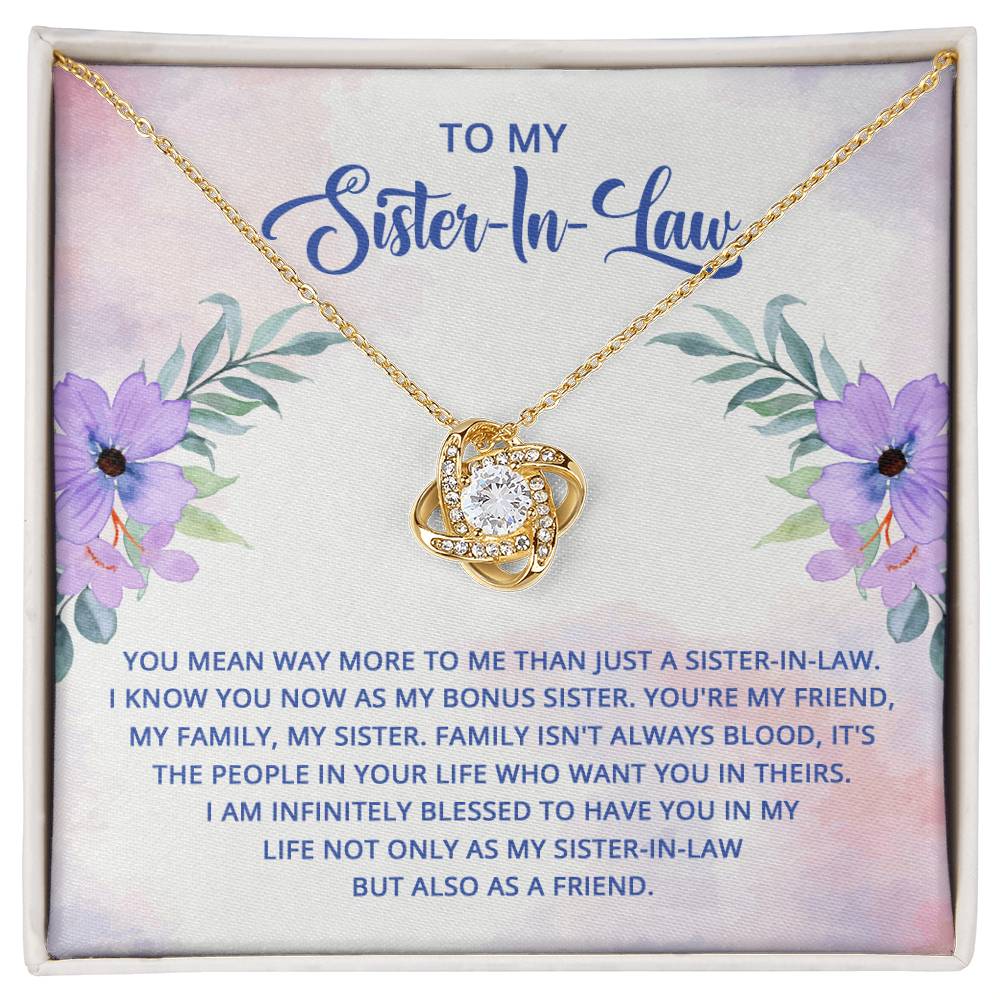 Sister-In-Law Knot Necklace