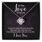 Love of My Life Knot Necklace