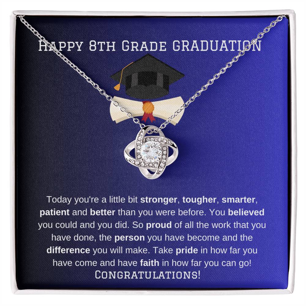 8th Grade Graduation Necklace Gift