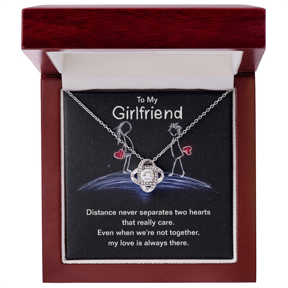 Girlfriend Distance Knot Necklace