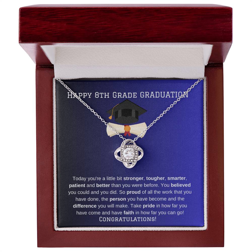8th Grade Graduation Necklace Gift