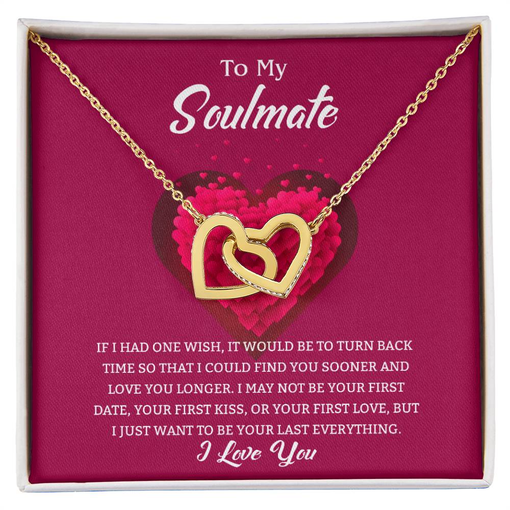 Soulmate Interlocking Hearts Necklace