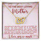 Loving Mother Interlocking Hearts Necklace