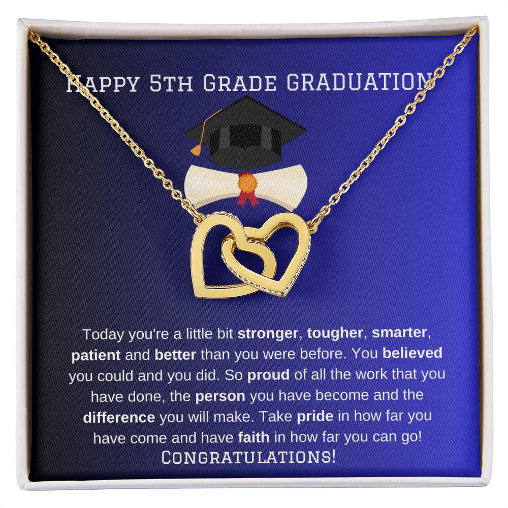5th Grade Graduation Necklace Gift