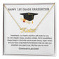 1st Grade Graduation Name Necklace-[product type]