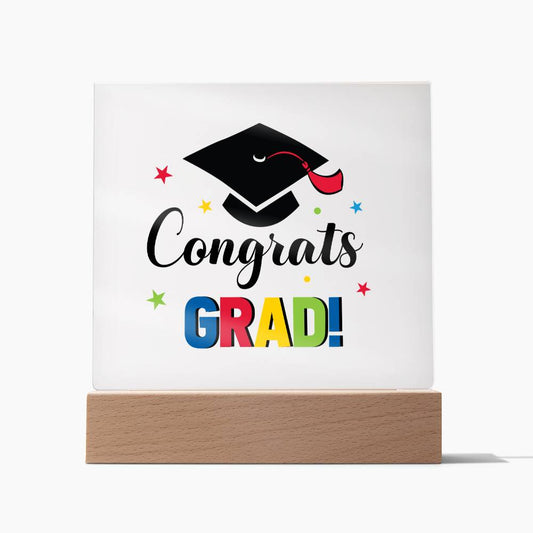 Graduation Congrats grad! Graduation Plaque Gift