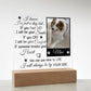 Personalized Dog Photo Acrylic Plaque I Will Always Be By Your Side