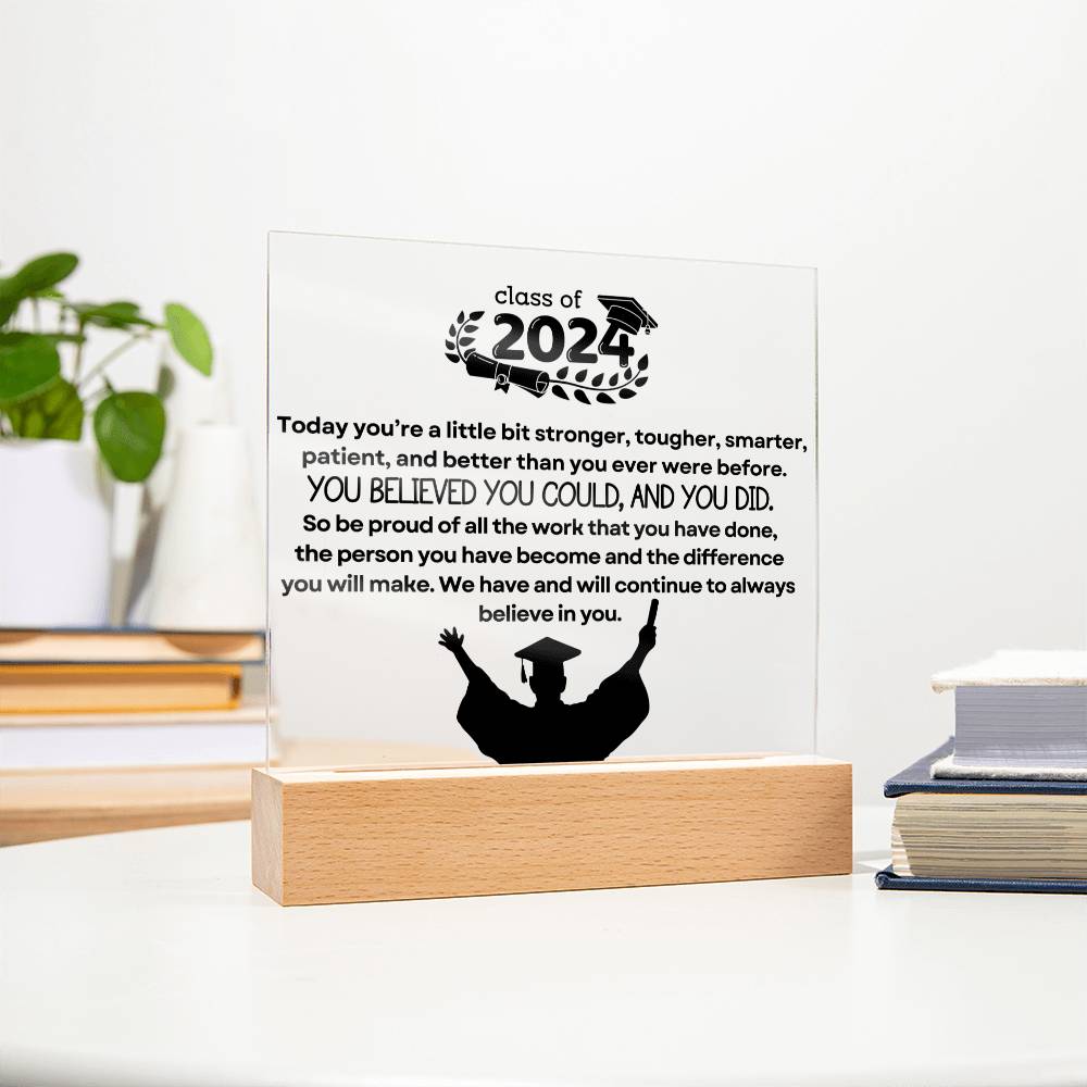 Class of 2024 Graduation Gift Plaque