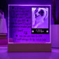 Personalized Dog Photo Acrylic Plaque I Will Always Be By Your Side