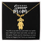 Personalized Soccer Mom Kid's Charm