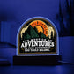 Adventure Lighted Dome Plaque