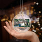 First Christmas in Our New Home Personalized Round Acrylic Ornament