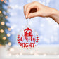Holy Night Acrylic Christmas Ornament