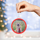 Personalized Dog or Cat Photo Christmas Ornament