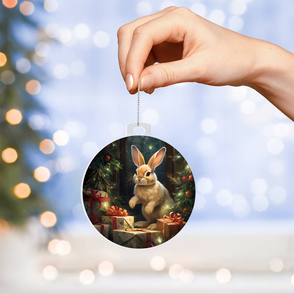 Bunny Christmas Tree Ornament