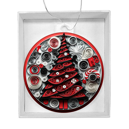 Christmas Tree Acrylic Ornament
