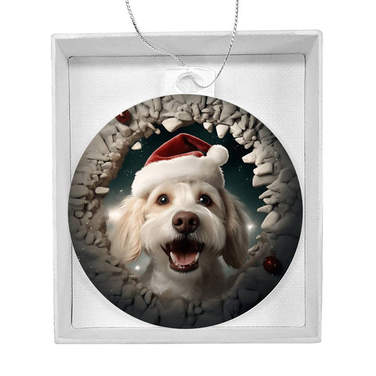 Golden Retriever Dog Acrylic Ornament