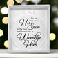 Bible Quotes Religious Christmas Ornament