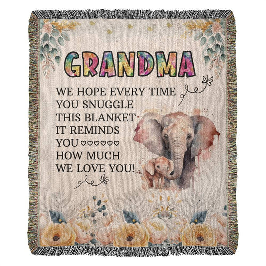 Grandma Woven Blanket