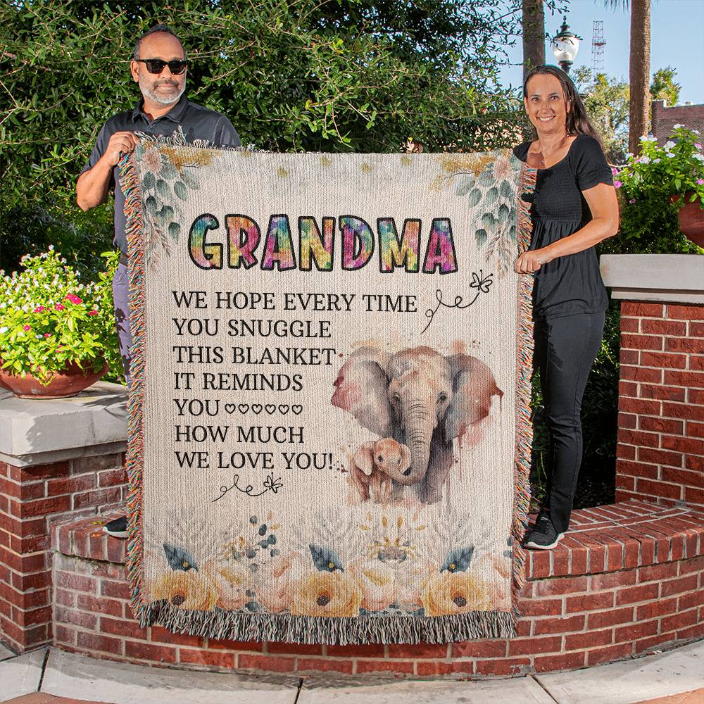 Grandma Woven Blanket