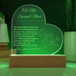 To My Second Mom Engraved Acrylic Plaque Gift