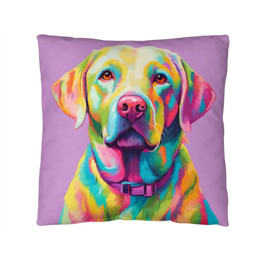 Pastel Labrador Retriever Throw Pillow in 5 Sizes