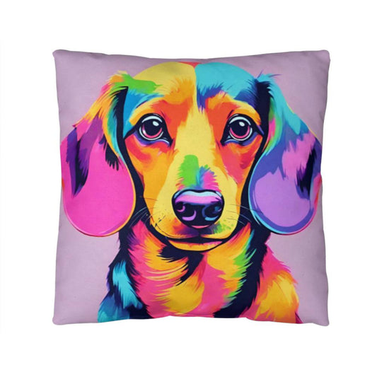 Dachshund Dog Throw Pillow in 5 Sizes